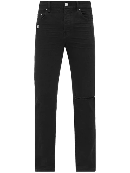 Джинсы с разрезом AMIRI  black