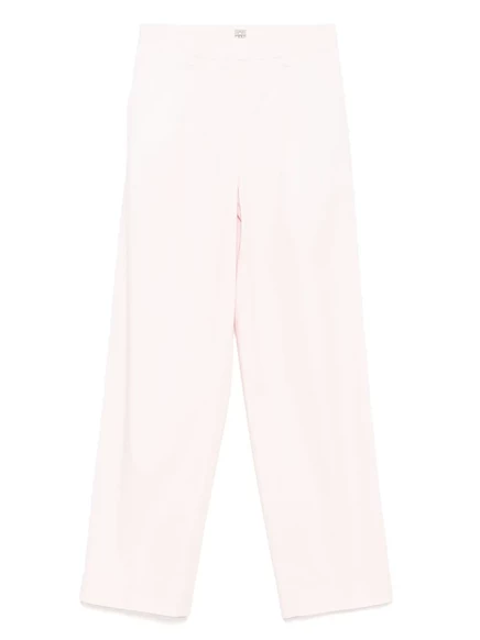 Женские брюки Toteme Slanted Pocket, розовые