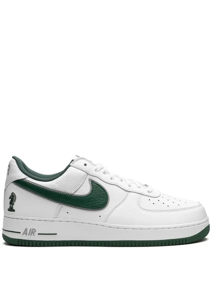 Унисекс кроссовки Nike AF1 Low «Four Horsemen», бело-зеленые