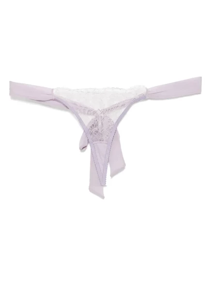 Женские трусики-стринги Kiki de Montparnasse Cadeau, сиреневые