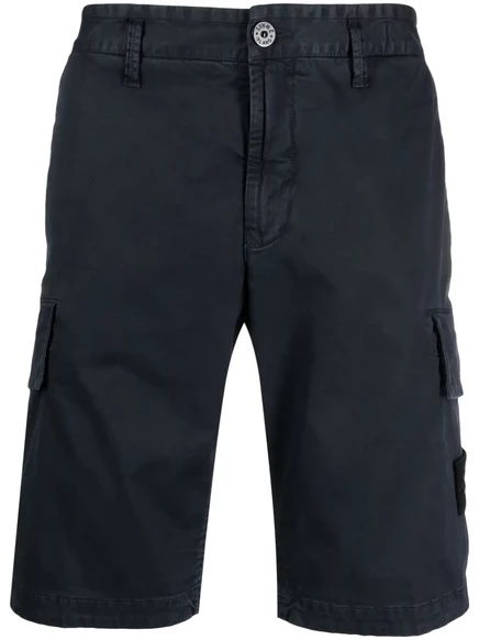 Мужские шорты карго Stone Island L100018, синие