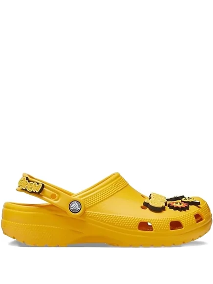 Унисекс сабо Crocs Drew House с ремешком, желтые