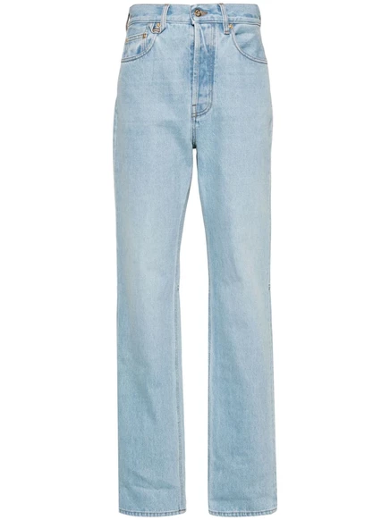 Женские джинсы Jacquemus Le de-Nîmes, прямые, голубые