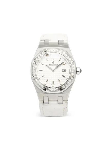 Женские часы Audemars Piguet Royal Oak 33 мм сталь, белый циферблат