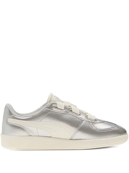 Кроссовки PUMA Palermo из металлической кожи silver