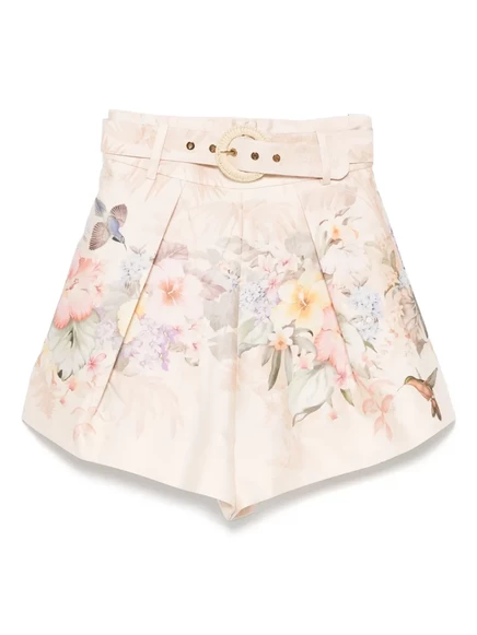 Шорты ZIMMERMANN Illuminate pink