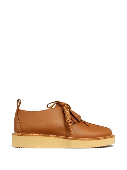 Мужские ботинки Clarks Originals кожаные, коричневые