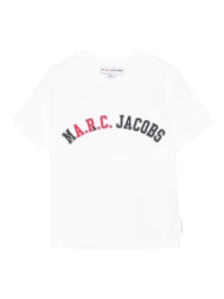 Унисекс футболка A.P.C. x Marc Jacobs с логотипом, белая