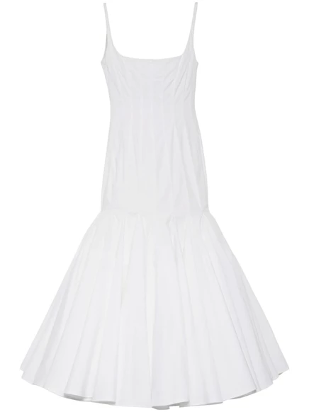 Женское платье Jacquemus La Robe Agave миди, белое