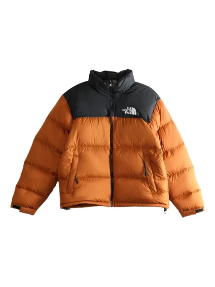 Мужская пуховая куртка The North Face 1996 Retro Nuptse, коричнево-черная
