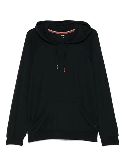 Мужское худи Paul Smith Harry с капюшоном и карманом-кенгуру, черное