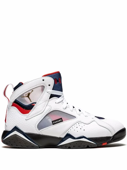 Унисекс кроссовки Jordan Air Jordan 7 высокие, белые