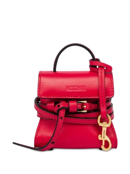 Брелок-сумка Moschino, красный