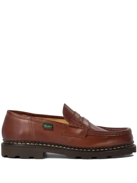 Мужские лоферы Paraboot Reims кожаные, коричневые