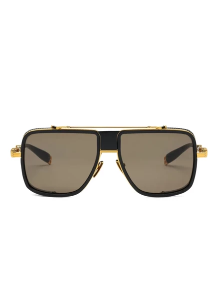 Солнцезащитные очки Balmain Eyewear квадратные, черные