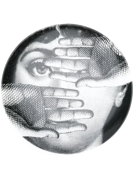 Настенная тарелка Fornasetti N154 26 см, черная