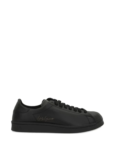 Унисекс кроссовки Y-3 Superstar шнурованные, черные