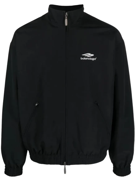 Мужская спортивная куртка Balenciaga 3B Sports Icon, черная