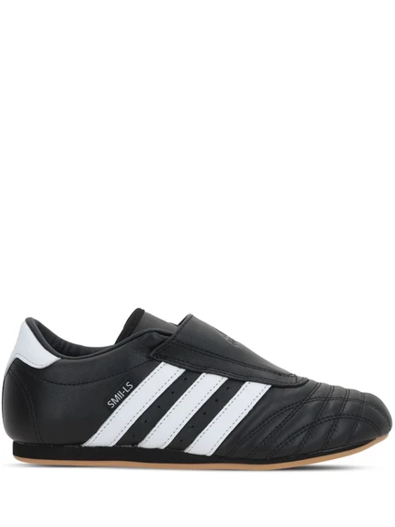 Женские слипоны Adidas Taekwondo кожаные, черные