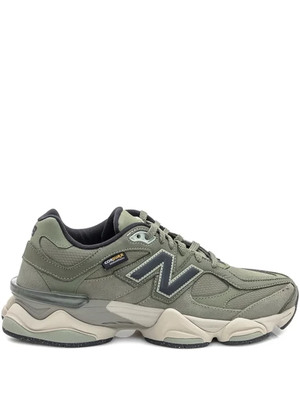 Кроссовки New Balance на шнуровке, зеленые