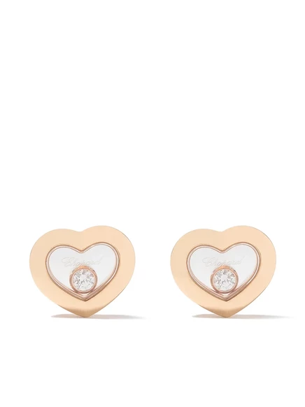 Женские серьги Chopard, 18K розовое золото