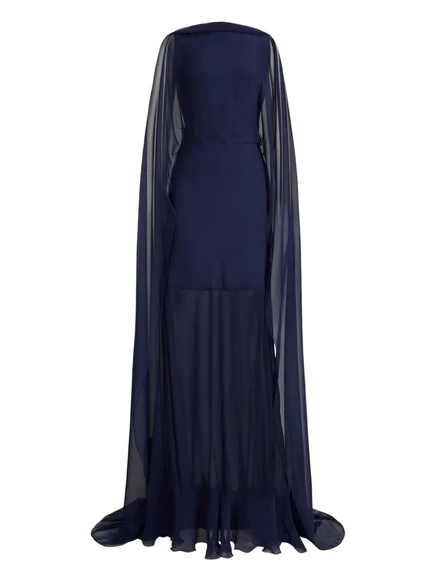 Женское вечернее платье Ralph Lauren Collection, синее