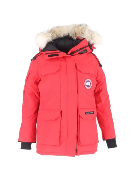 Женская парка Canada Goose, красная
