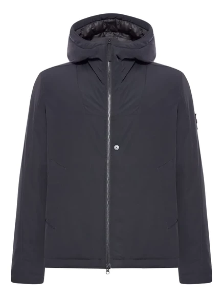 Куртка с капюшоном на подкладке Stone Island black