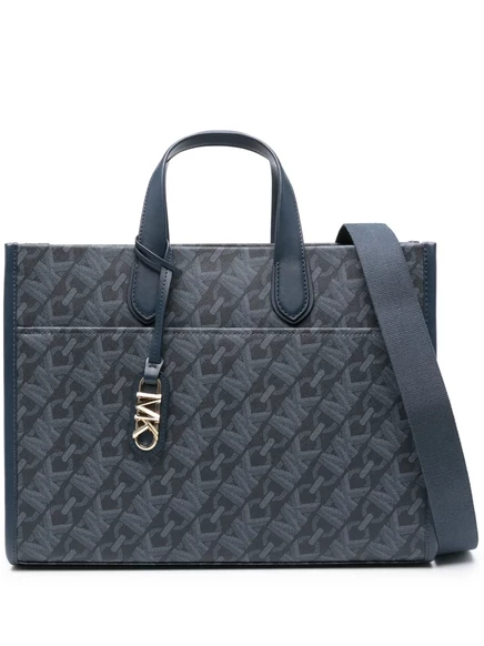 Женская сумка-тоут MICHAEL Michael Kors Gigi Empire большая, синяя