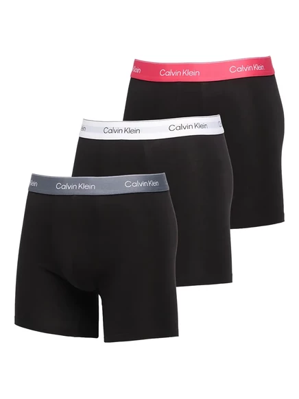 Мужские боксеры Calvin Klein 3 шт. с логотипом, черные