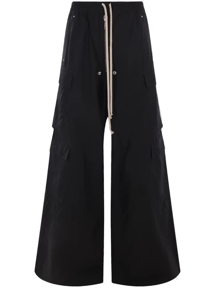 Брюки Rick Owens DRKSHDW с двойными карманами-карго Jumbo Belas black