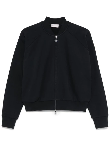 Хлопчатобумажная куртка-бомбер Moncler blue