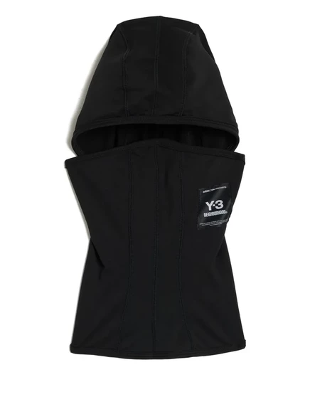 Унисекс шапка-балаклава Y-3 x Neighborhood, черная