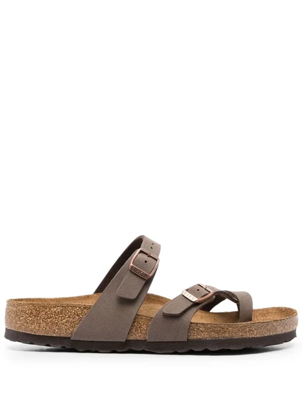 Женские сандалии Birkenstock Mayari кожаные, коричневые