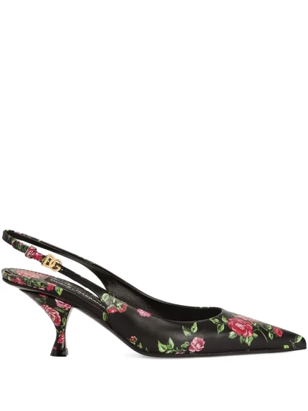 Туфли-слингбэки Dolce & Gabbana Lollo, черные