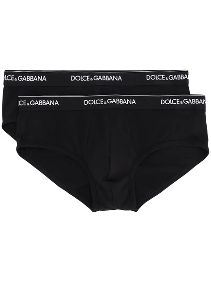 Мужские брифы Dolce & Gabbana Brando 2 шт., черные