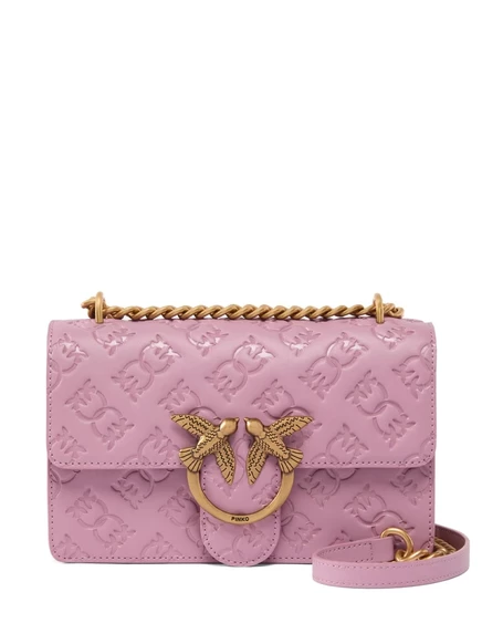 Сумка через плечо PINKO mini Love pink