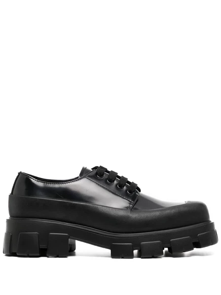 Туфли-дерби от Prada black