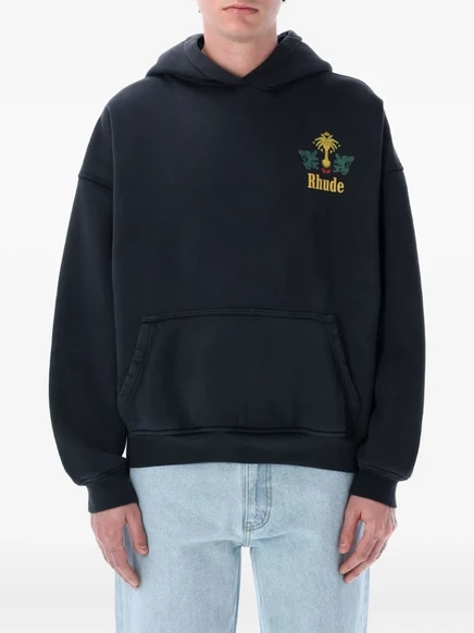 Мужское худи Rhude Tabaco, чёрное