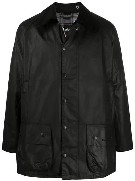 Мужская вощёная куртка Barbour Beaufort, черная