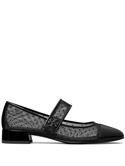 Женские туфли-балетки Tory Burch Mary Jane, черные