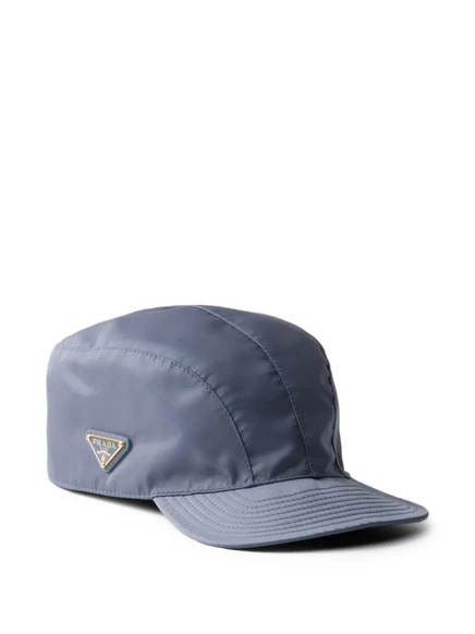 Женская бейсболка Prada Re-Nylon, синяя