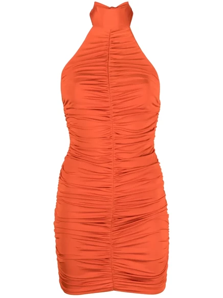 Женское платье Noire Swimwear мини, оранжевое