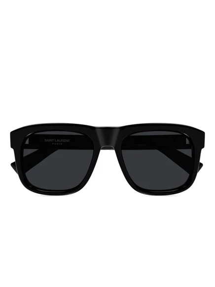 Мужские солнцезащитные очки Saint Laurent Eyewear SL 558, черные
