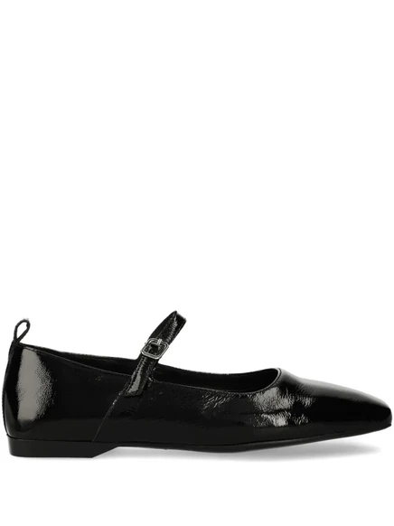 Балетки из лакированной кожи с пряжками VAGABOND Delia black