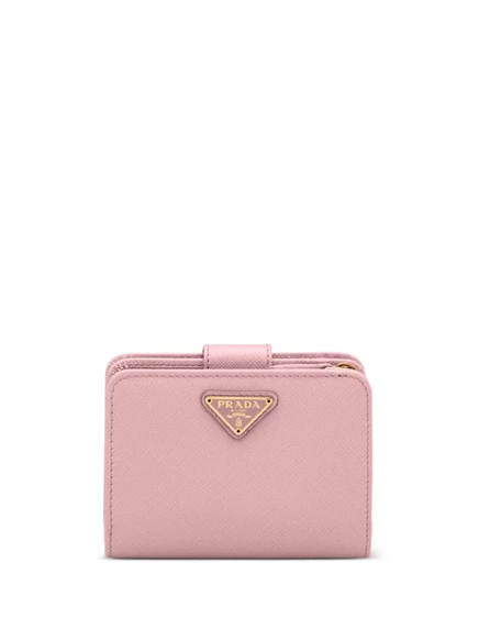 Женский кошелек Prada Saffiano, розовый