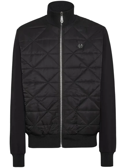 Куртка на подкладке с логотипом Philipp Plein и бляшкой black