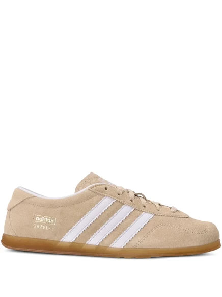 Женские кроссовки Adidas Gazelle Lo Pro замшевые, бежевые