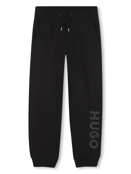 Спортивные брюки с логотипом HUGO KIDS black