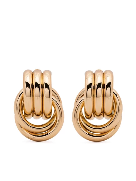 Женские серьги Heaven Mayhem Double Knot, золотистые